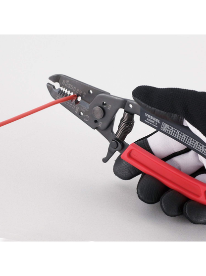 VESSEL 3500E-3 Wire Stripper with Screwdriver Function