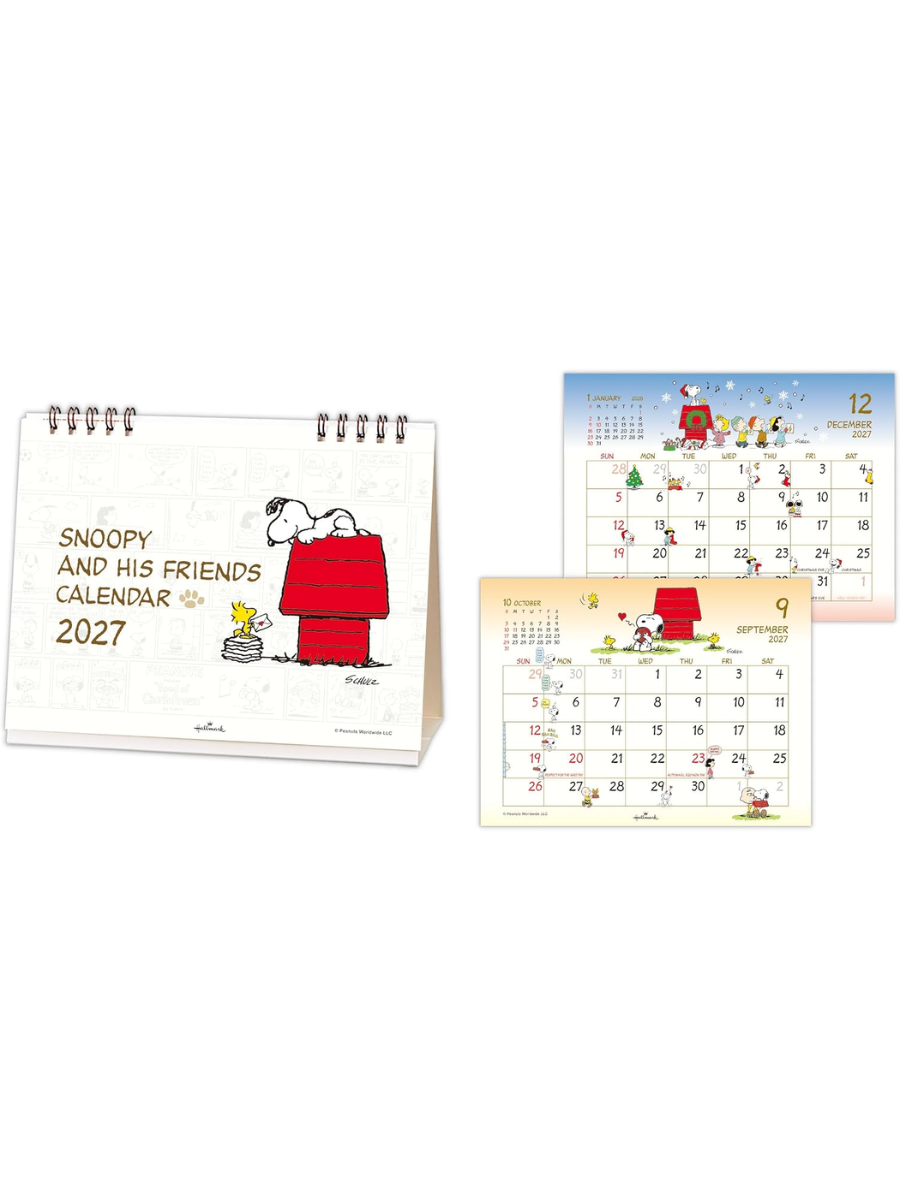 Hallmark Snoopy 2027 Desk Calendar