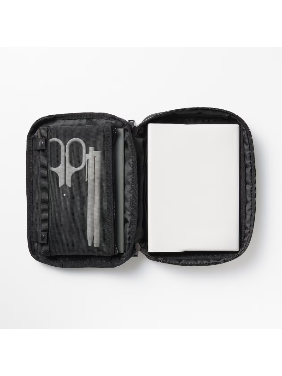 MUJI Notebook Cover with Detachable Pen Case