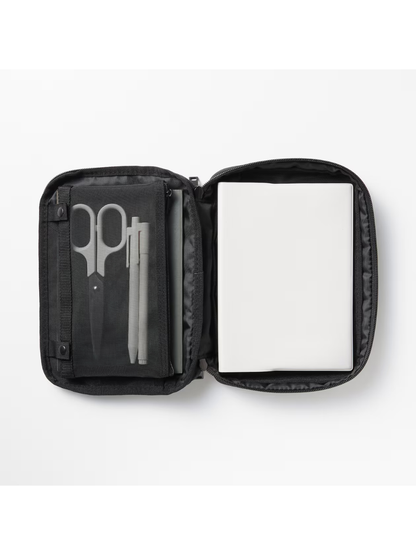 MUJI Notebook Cover with Detachable Pen Case