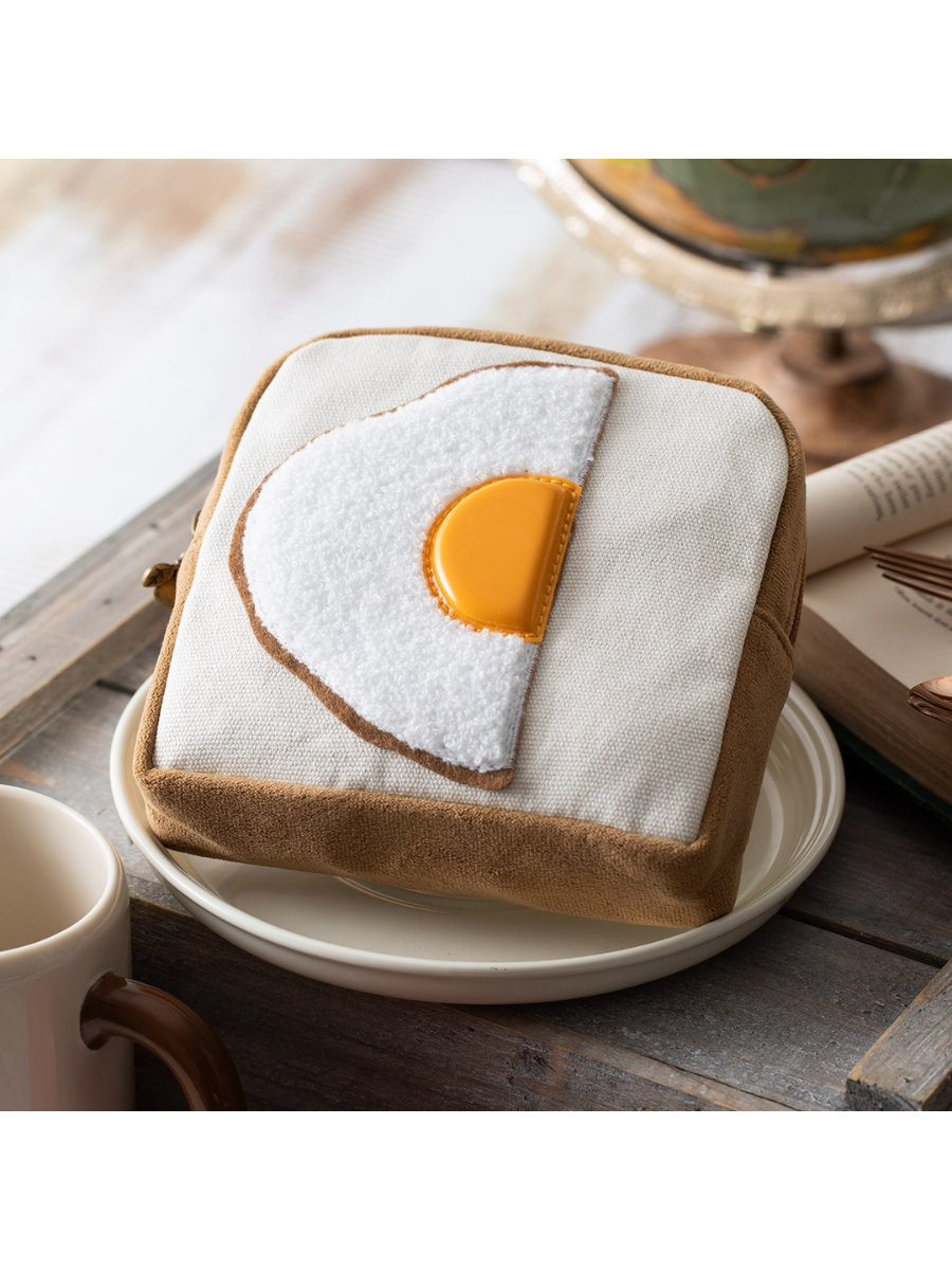 Castle in the Sky Egg Toast Pouch Pazu & Sheeta Bread Design