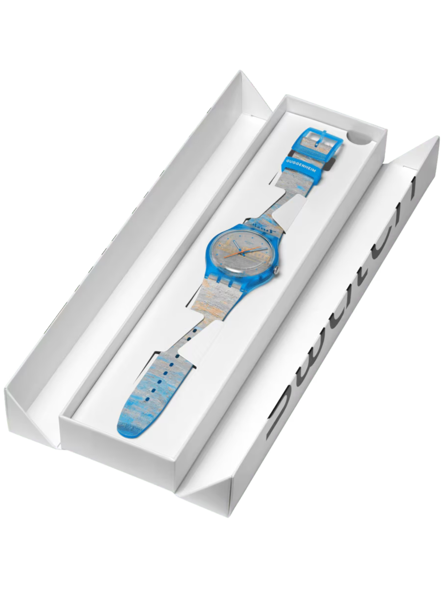 Swatch MONET'S PALAZZO DUCALE SO29Z150 x Guggenheim Collection Art Watch
