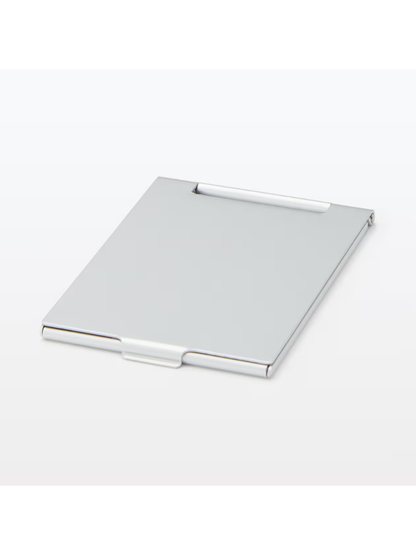 MUJI Aluminum Folding Mirror Portable Compact