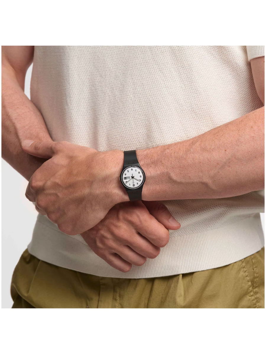 Swatch ONCE AGAIN GB743-S26 Classic Black Watch
