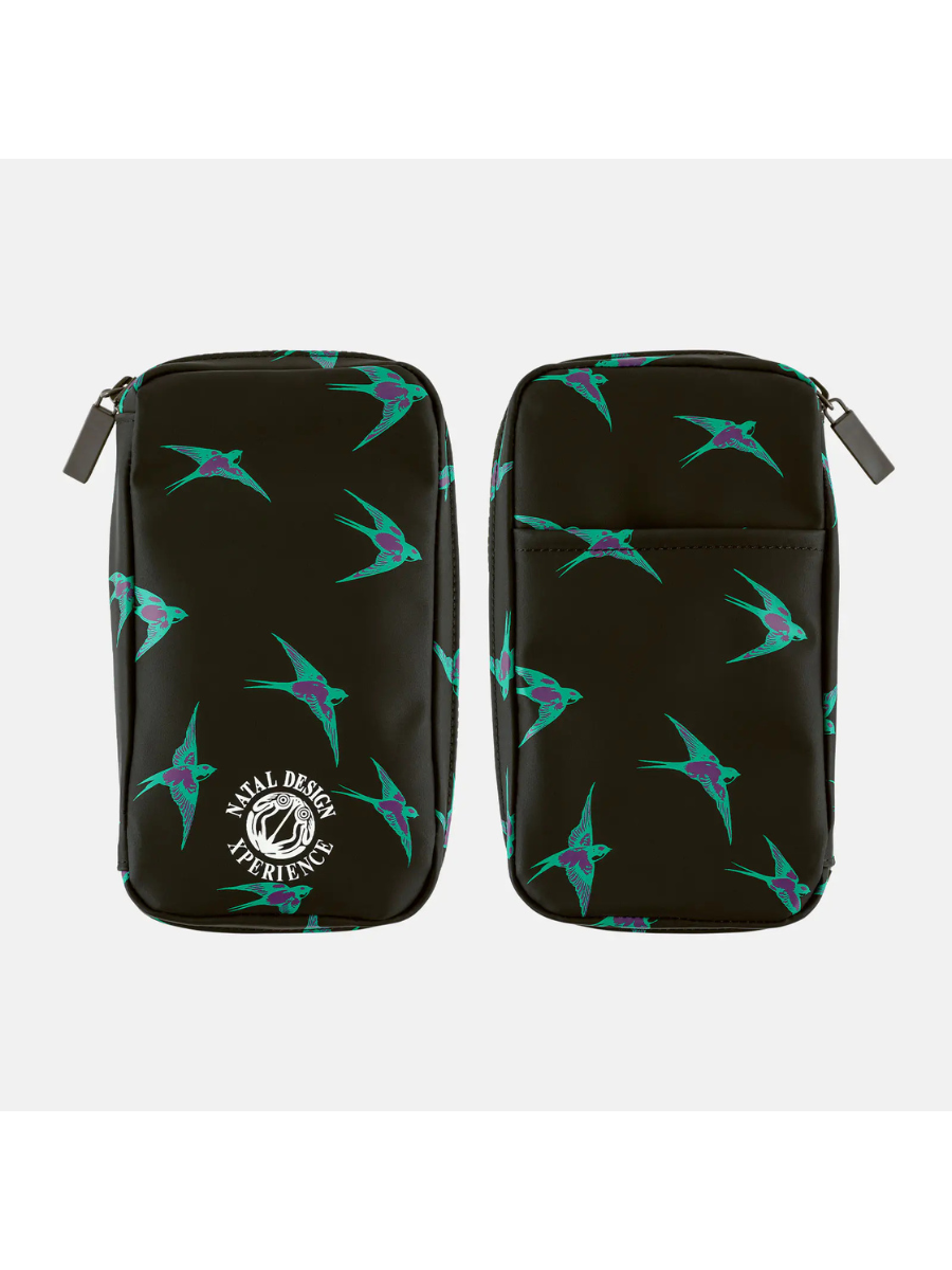 Hobonichi NATAL DESIGN LUCKY SWALLOW Small Drawer Pouch