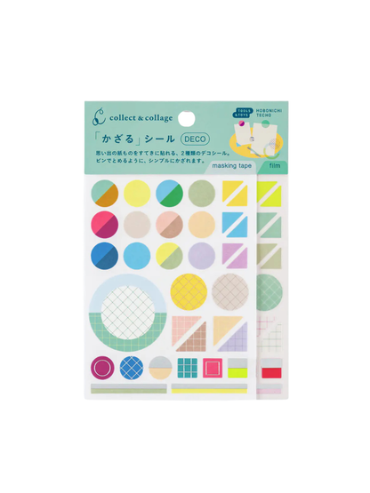 Hobonichi collect & collage DECO Decorative Stickers