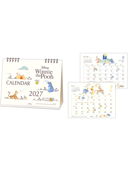 Hallmark Disney Winnie the Pooh 2027 Desk Calendar