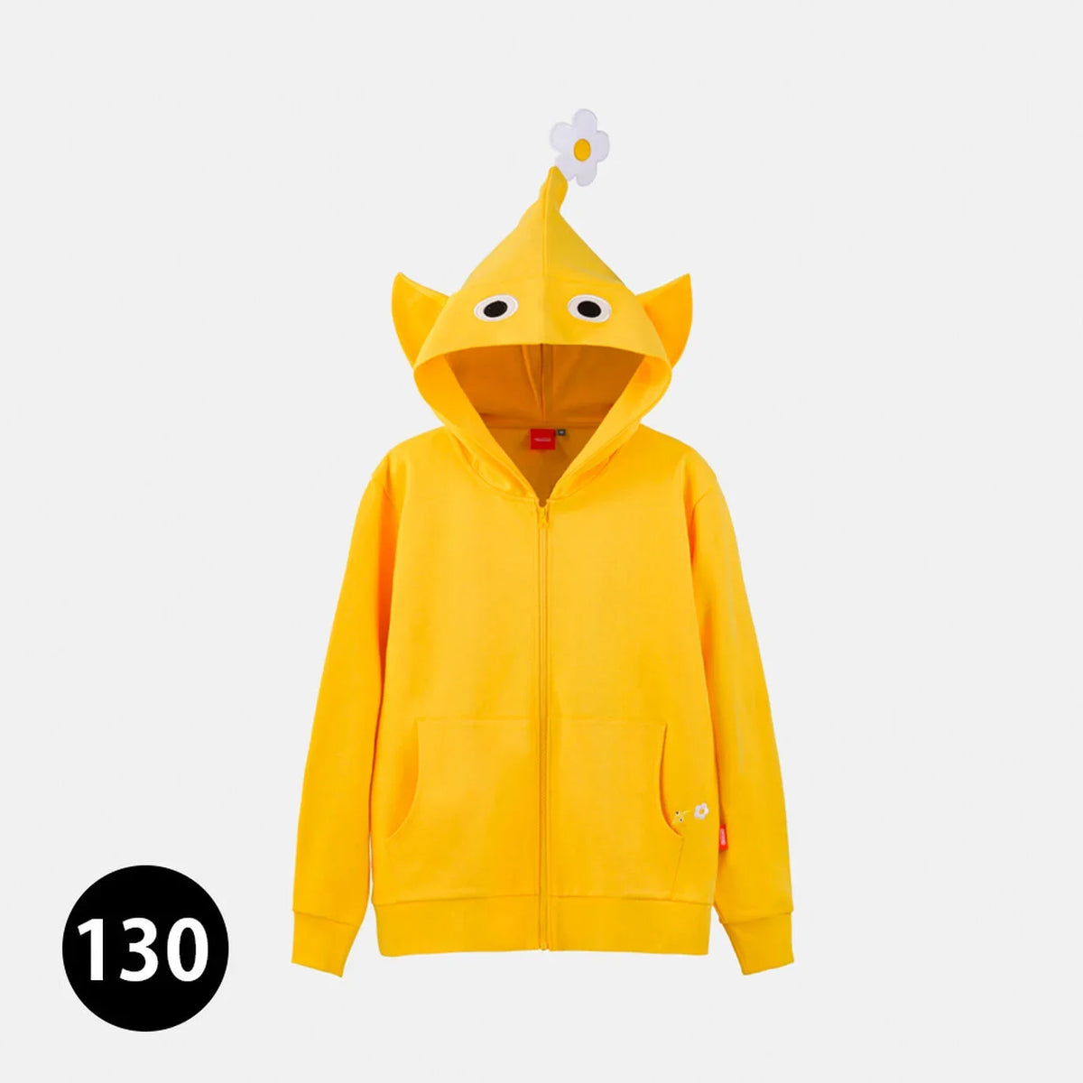 Pikmin Yellow Hoodie Cotton Blend Pullover Casual Sweatshirt Unisex
