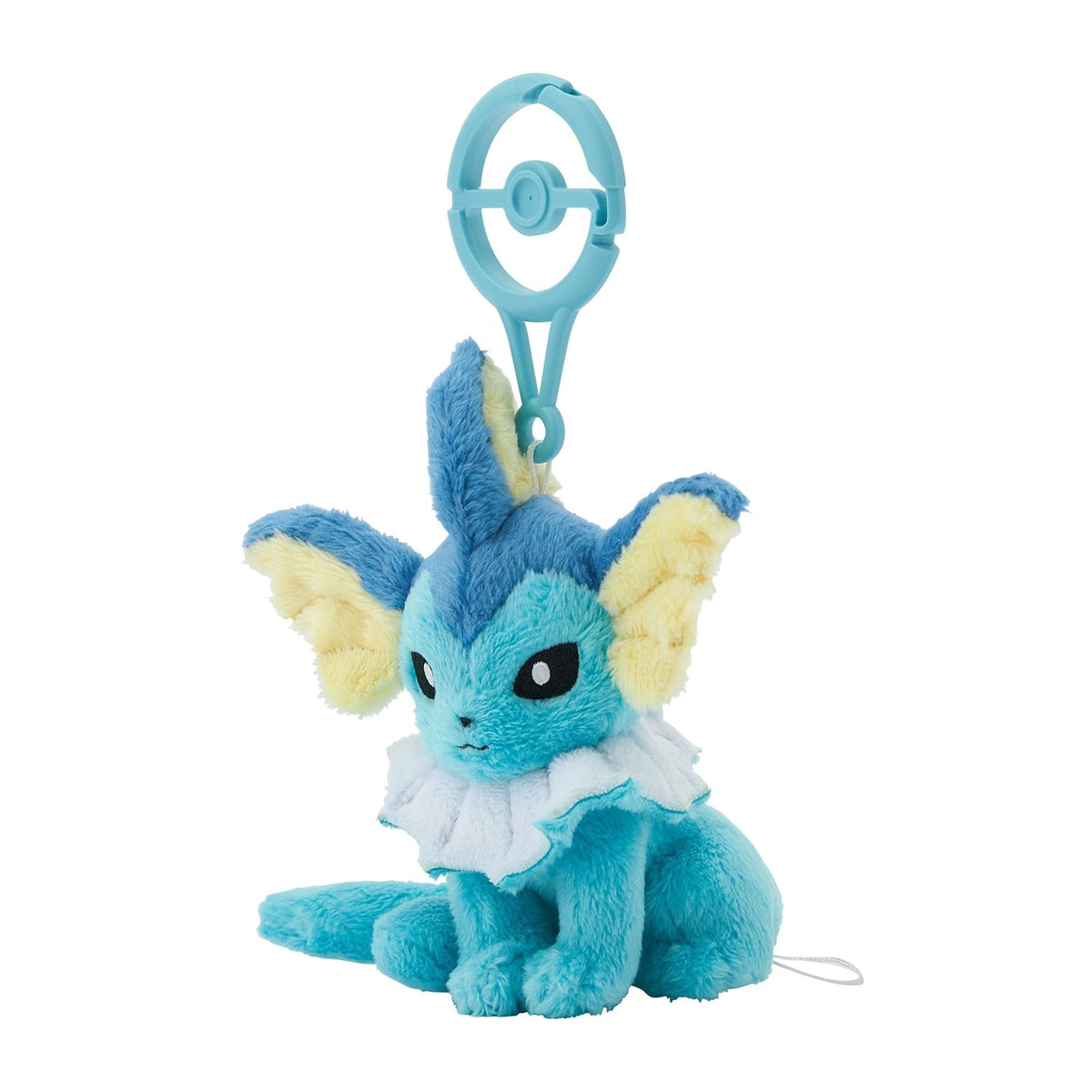 Pokemon Vaporeon Plush Mascot with Poke Ball Carabiner