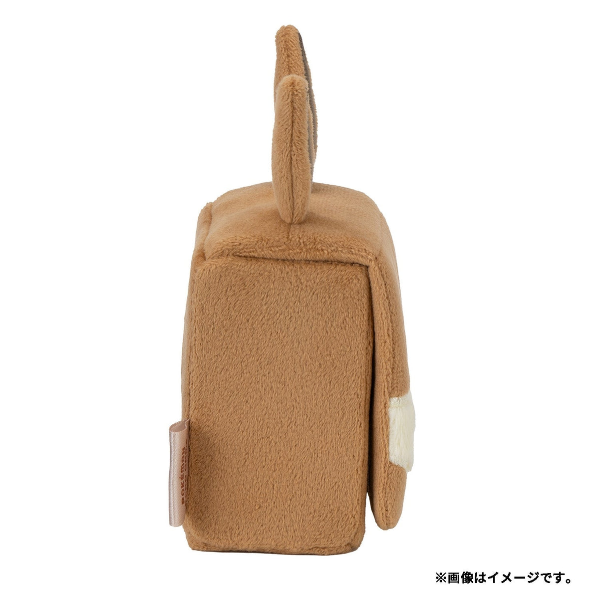 Pokemon Card Game Plush Deck Case Eevee Card Storage Box