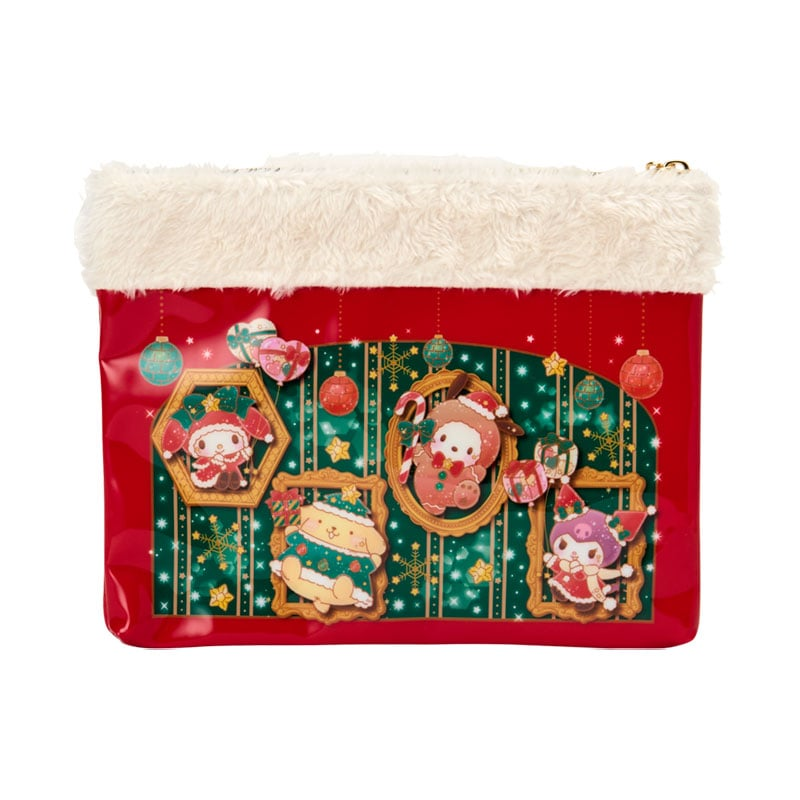 Sanrio Characters Christmas Flat Storage Pouch