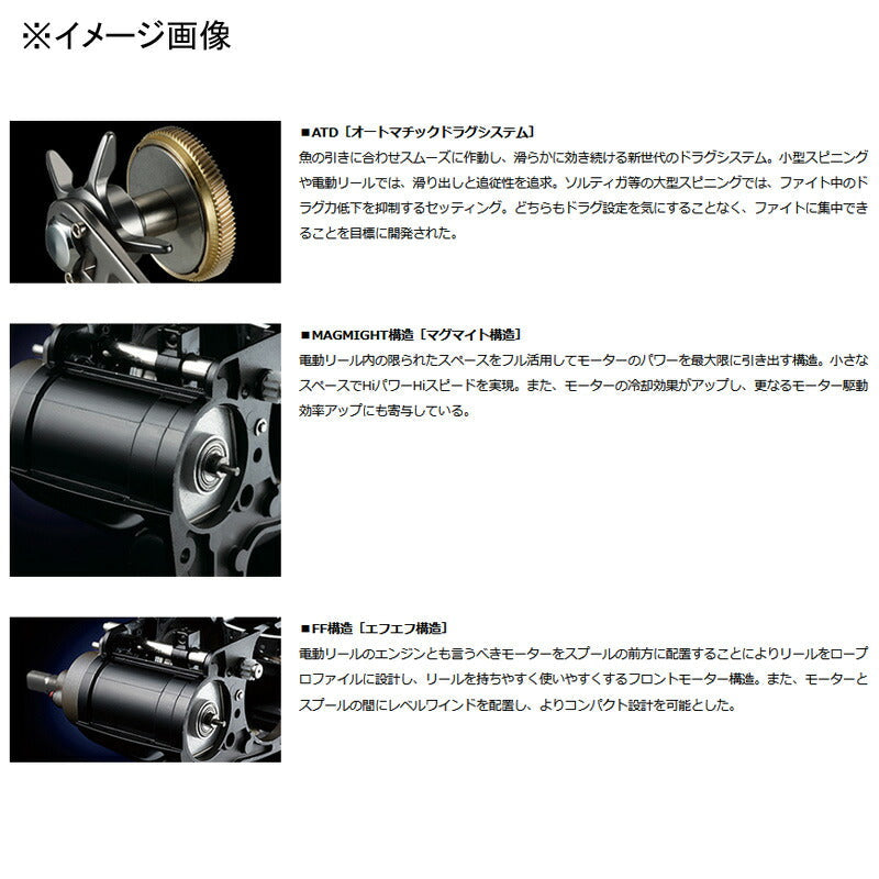 Daiwa Seaborg 400JL Left-Handed 00810037 Spinning Reel