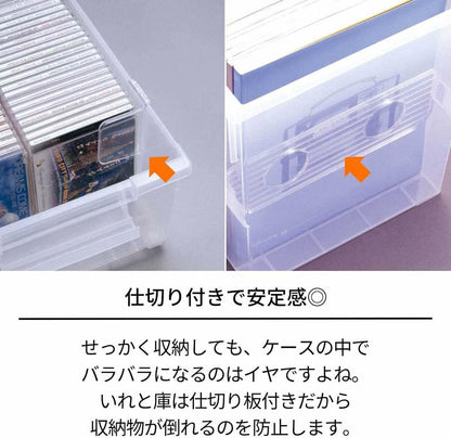 TENMA Iretoko Clear Storage Box Series