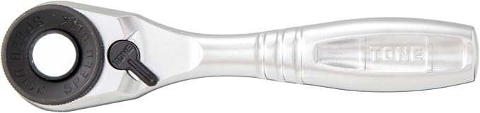 TONE Short Ratchet Handle 9.5 mm (3/8") Drive RH3HQS