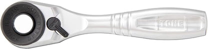TONE Short Ratchet Handle 9.5 mm (3/8") Drive RH3HQS