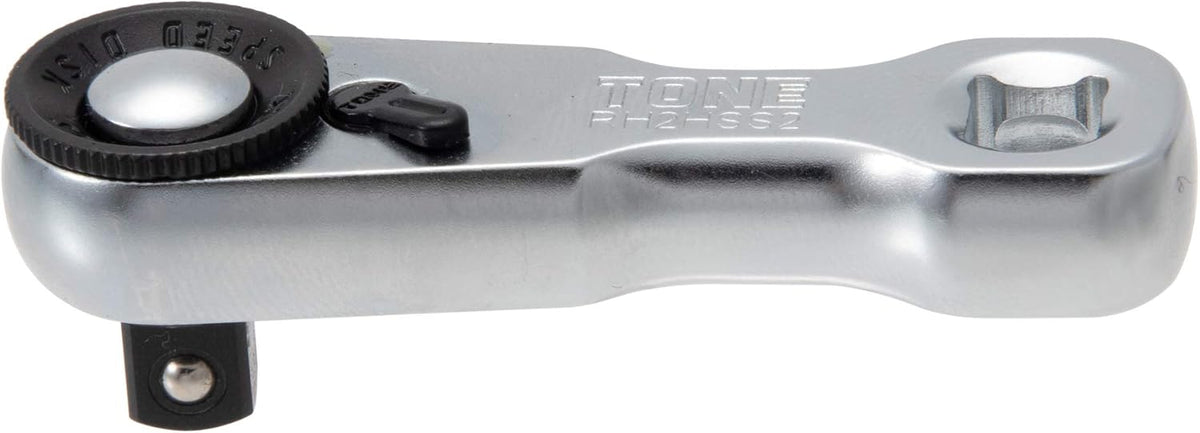 TONE Stubby Ratchet Handle 6.35 mm (1/4") Drive RH2HSS2