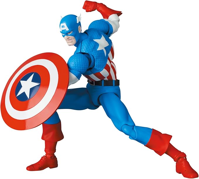 MAFEX No.217 Captain America Action Figure Comic Ver
