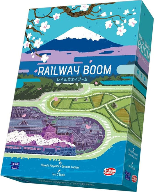 Arclight Railwave Boom Board Game 2-4 Players