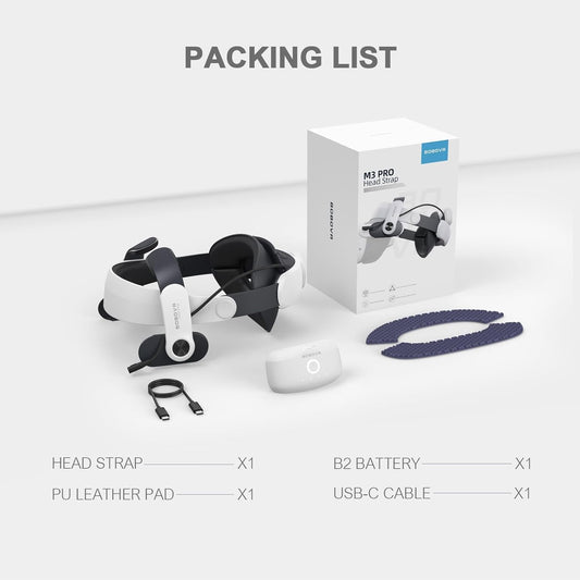 BOBOVR M3 Pro Battery Head Strap