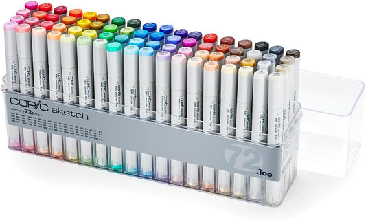 Copic Sketch Basic 72-Color Marker Set