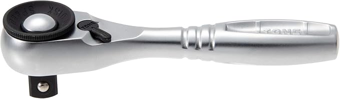 TONE Short Ratchet Handle 9.5 mm (3/8") Drive RH3HQS