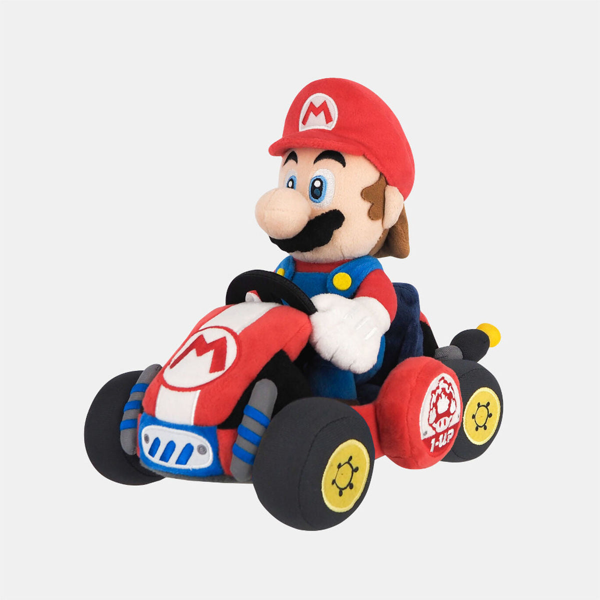 Mario Kart World Mario Plush Toy – Standard Kart Version