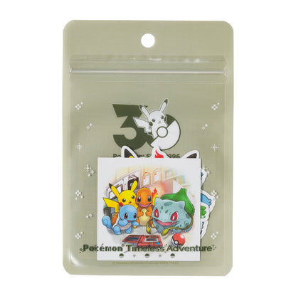 Pokemon Timeless Adventure Kanto Sticker Set (5 Pieces)