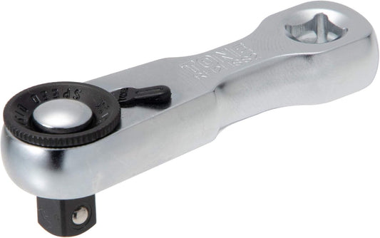 TONE Stubby Ratchet Handle 6.35 mm (1/4") Drive RH2HSS2