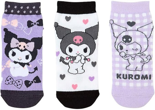 Sanrio Kuromi Kids Socks 3-Pack