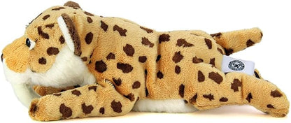 Colorata Smilodon Lying Pose Saber Tooth Tiger Plush Toy