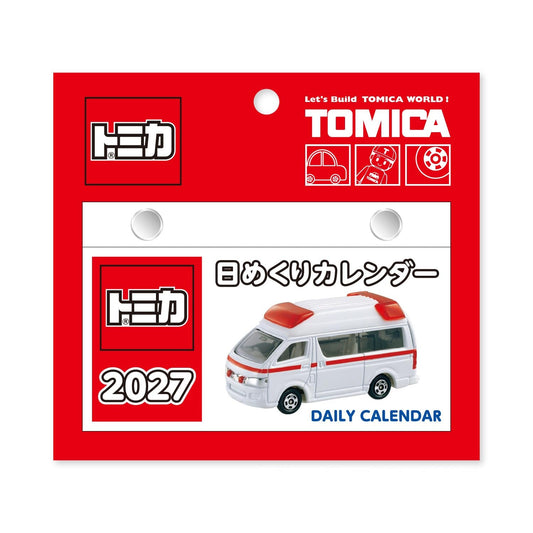 Tomica 2027 Daily Tear-Off Calendar
