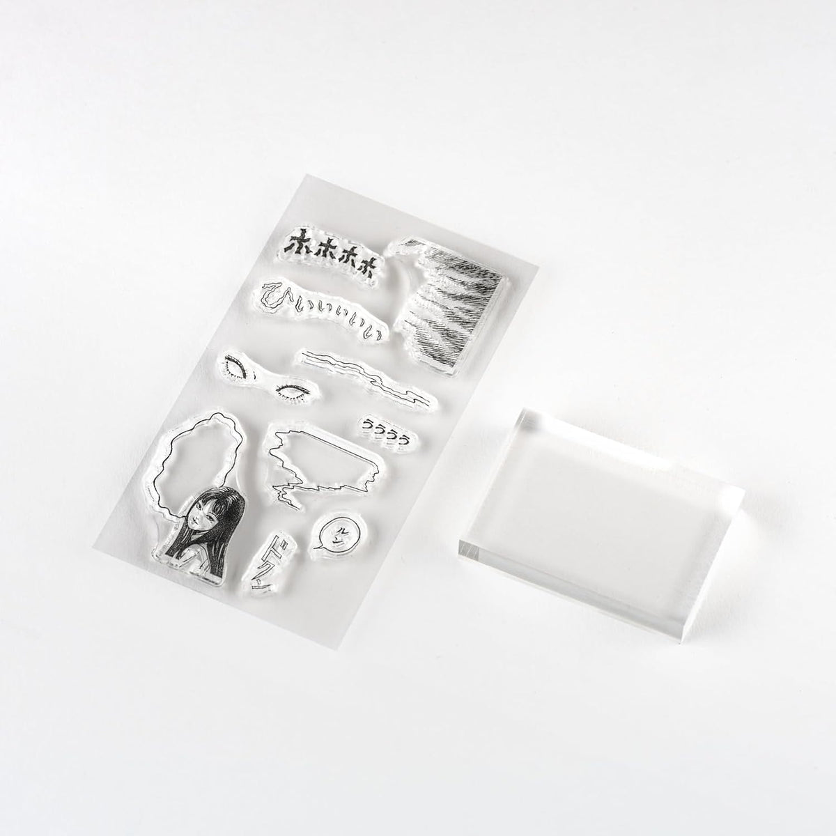 HOBONICHI Junji Ito Tomie Clear Stamp