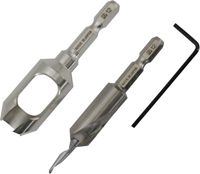 STAR-M Countersink Drill & Wood Plug Cutter Set