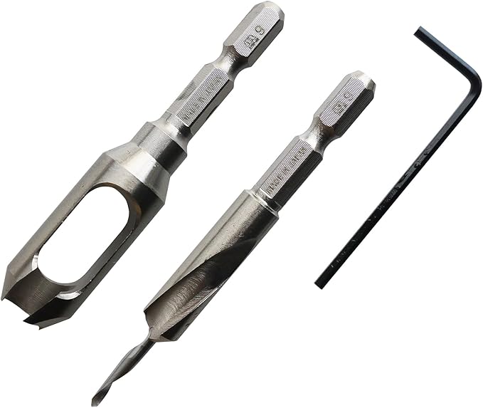 STAR-M Countersink Drill & Wood Plug Cutter Set