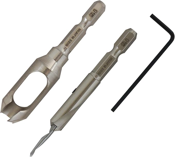 STAR-M Countersink Drill & Wood Plug Cutter Set