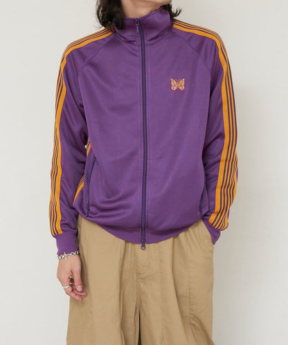 Needles POLY SMOOTH 25SS PURPLE Track Jacket