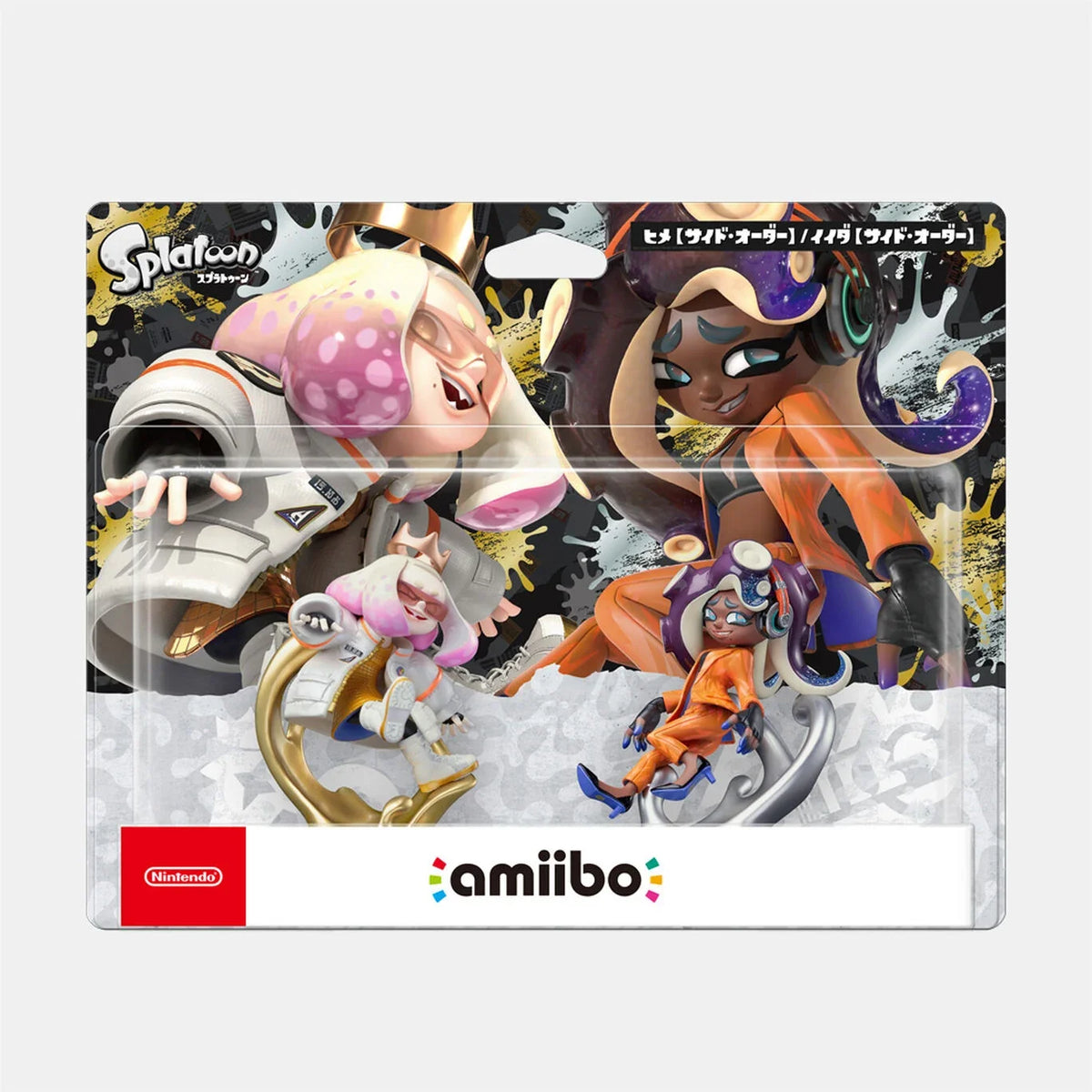 amiibo Tentacles Set (Hime – Side Order / Iida – Side Order) – Splatoon Series