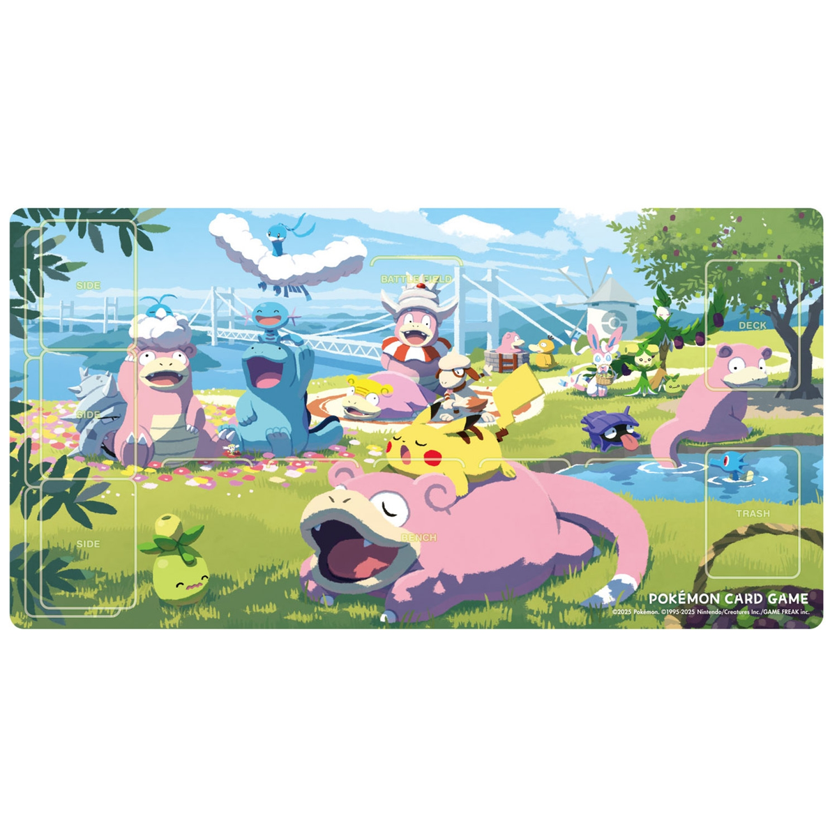 Pokemon Card Game Rubber Playmat