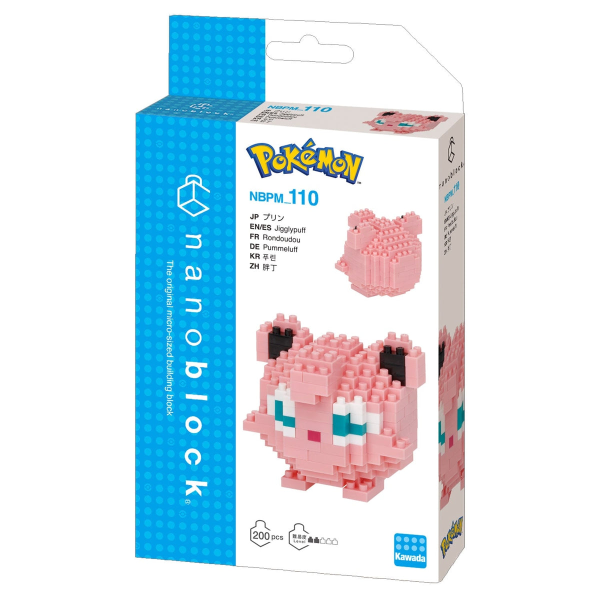 Pokemon Nanoblock Jigglypuff Building Block Figure