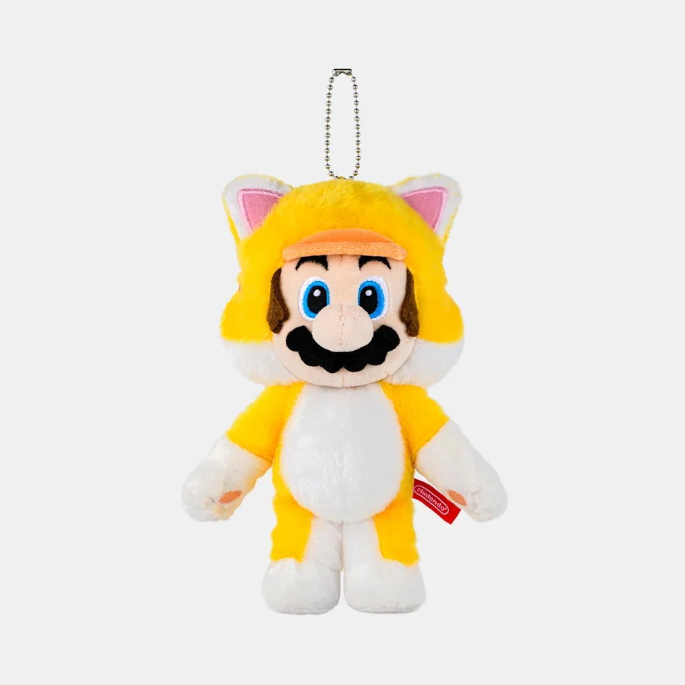 Super Mario Power-Up Mascot Plush C with Ball Chain
