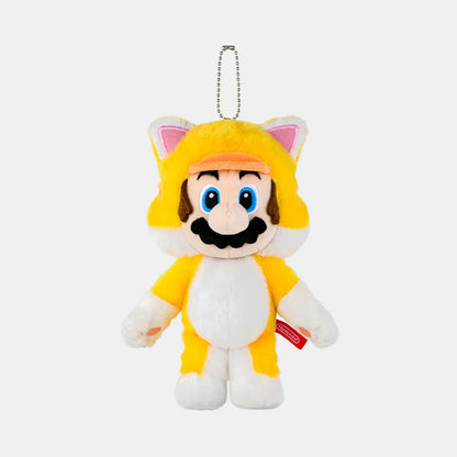 Super Mario Power-Up Mascot Plush C with Ball Chain