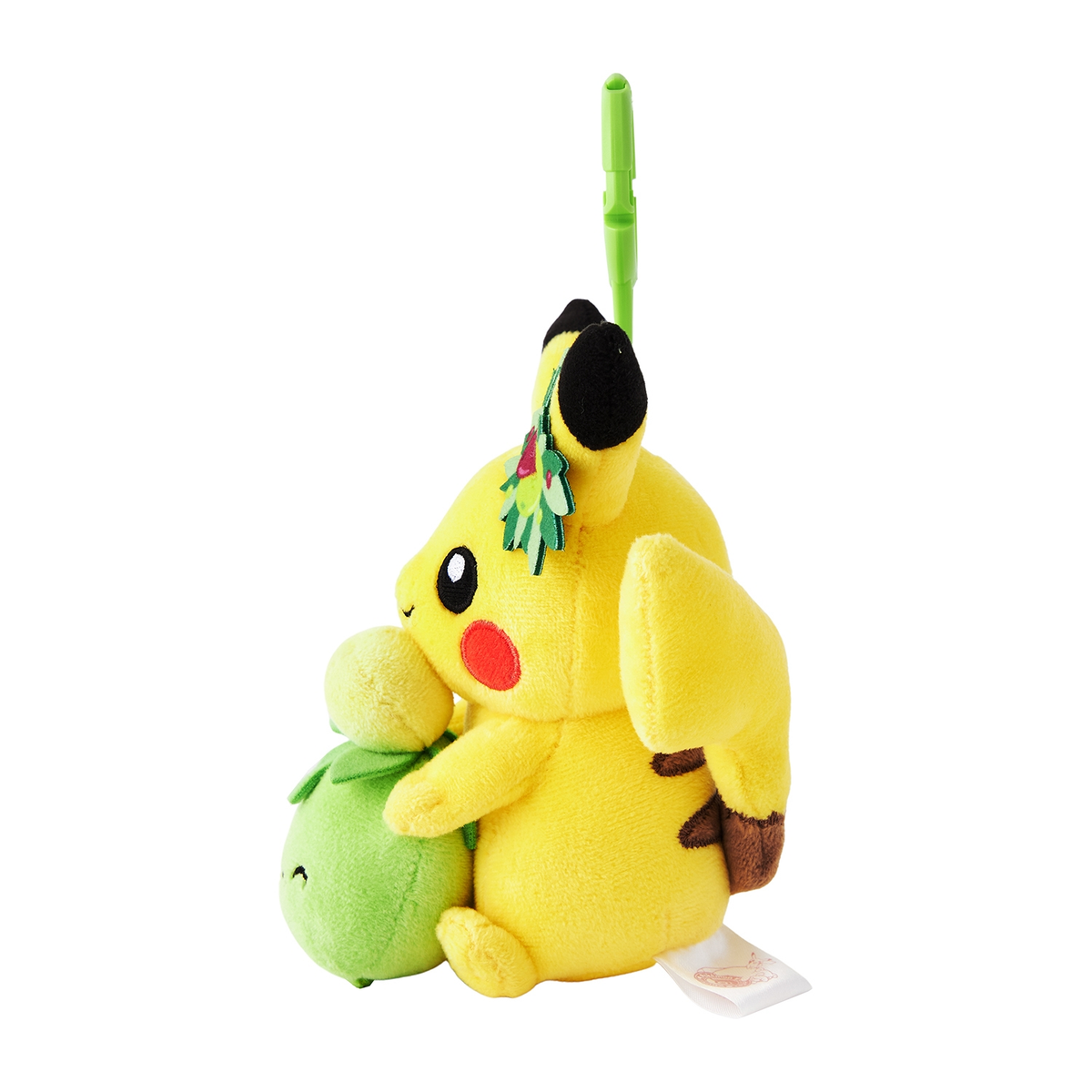 Pokemon Center Kagawa Pikachu & Minibe Mascot with Carabiner