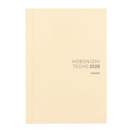 Hobonichi Techo 2026 Cousin A5 Japanese Edition Monday Start Planner