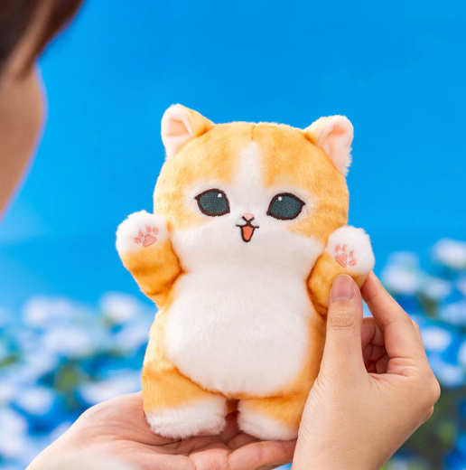 mofusand Peek-a-boo! Standing Plush