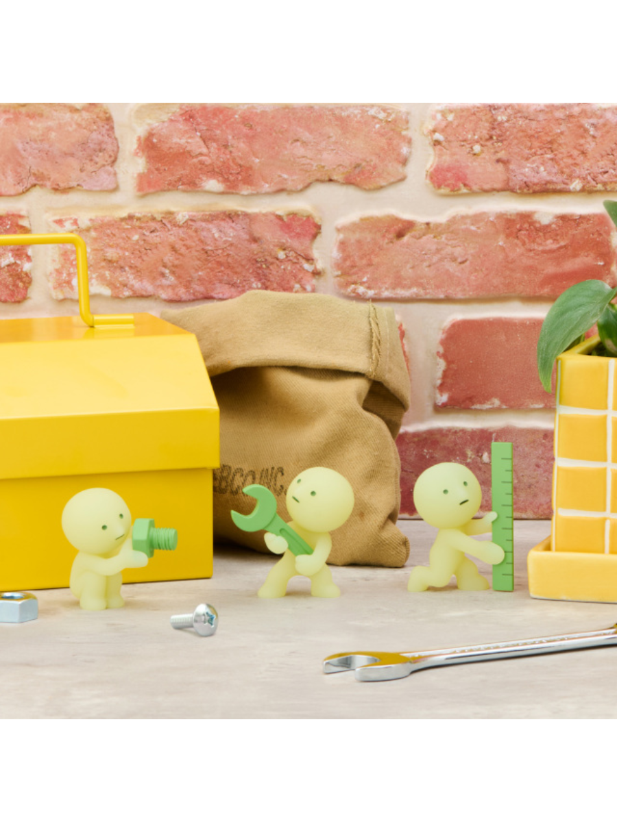 SMISKI Construction Series Glow-in-the-Dark Blind Box Figure