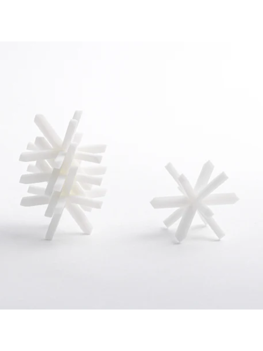 Geometric Resin Decorative Object