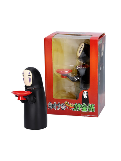 Spirited Away No-Face Coin Eating Piggy Bank Interactive Sound Money Box