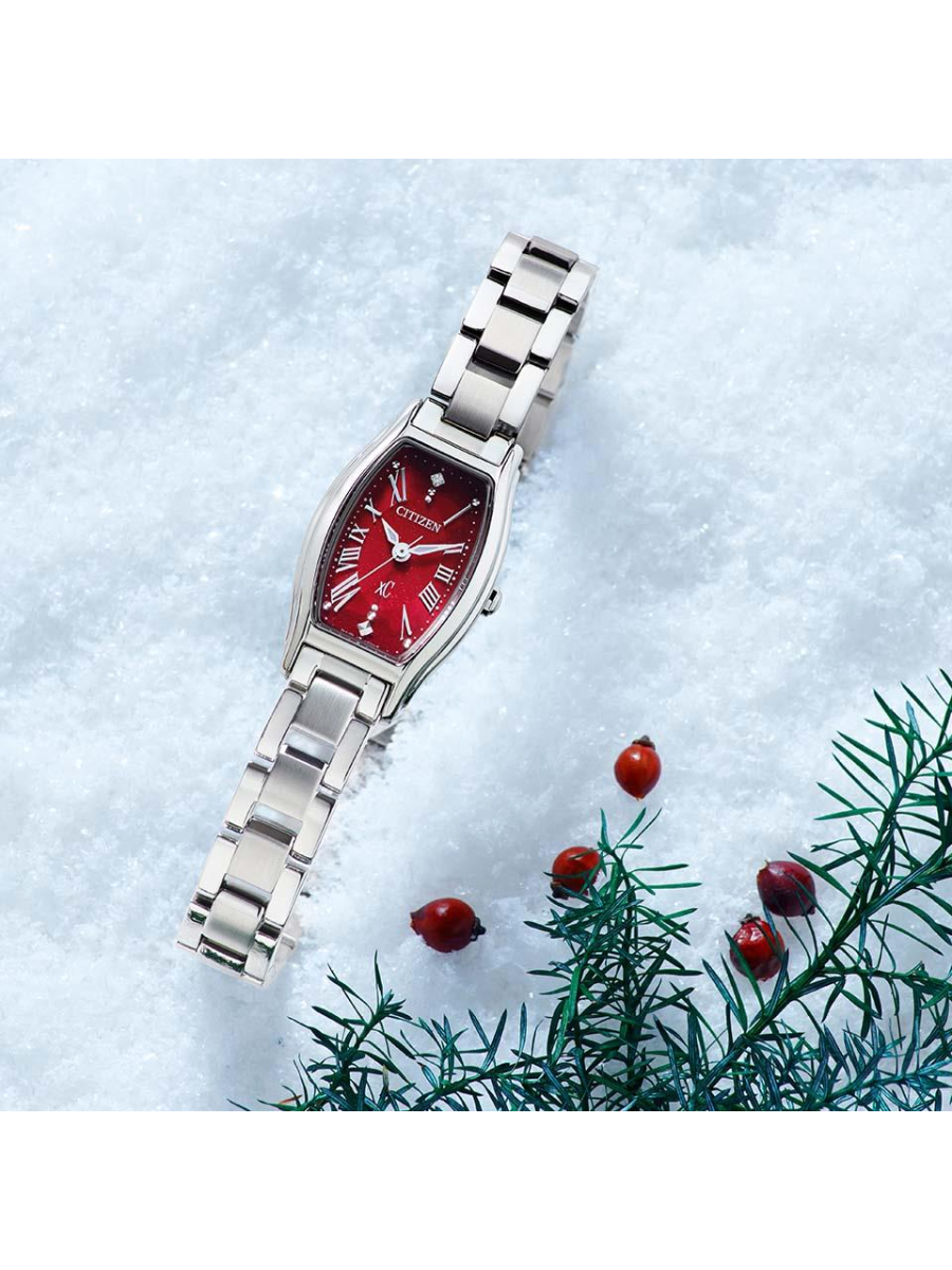 Citizen xC EW5541-50W Eco-Drive Women’s Watch Diamond Red