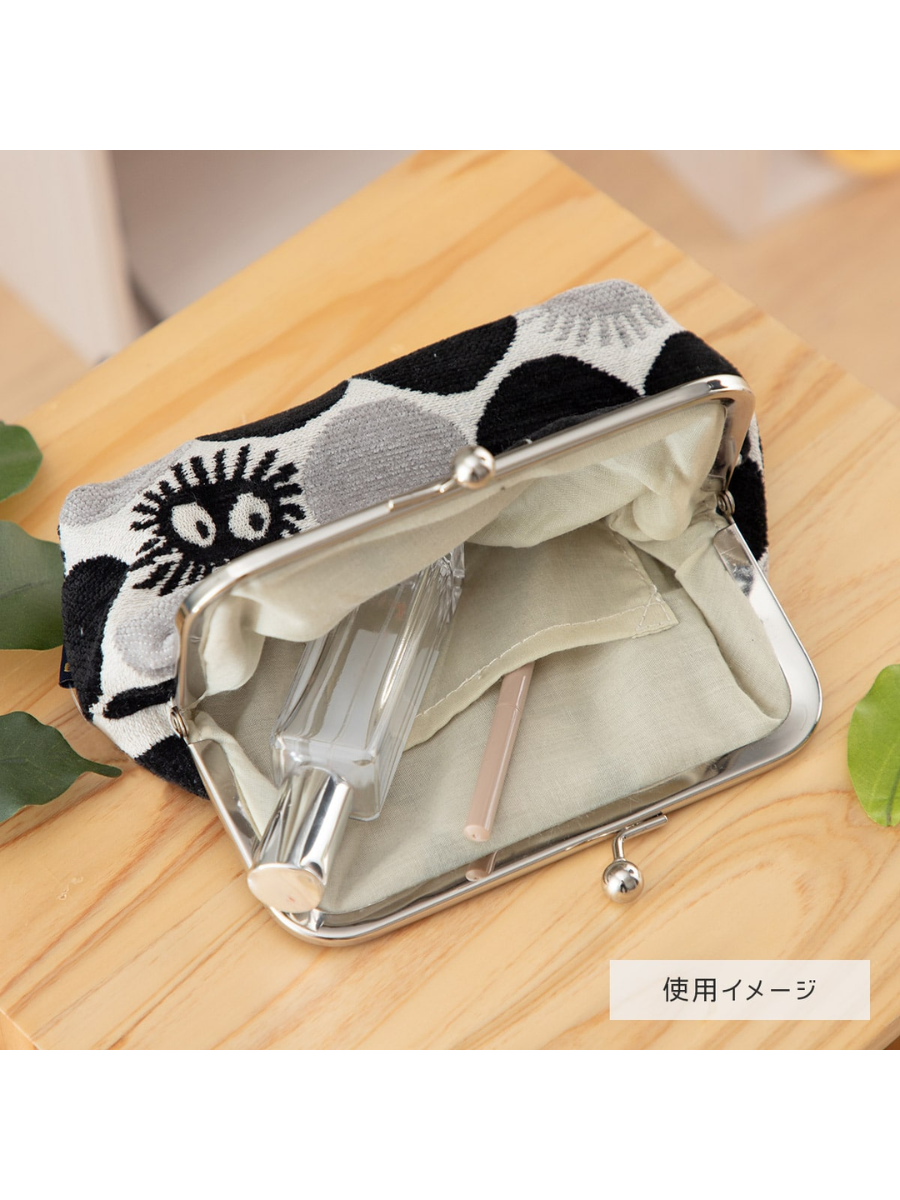 My Neighbor Totoro Kurosuke Dot Frame Purse