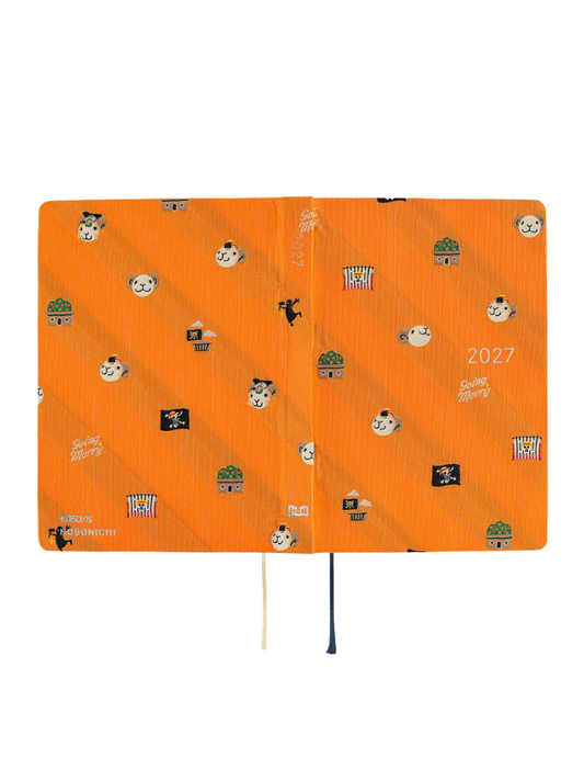 Hobonichi HON A6 2027 ONE PIECE Very Very Merry Planner Pre order